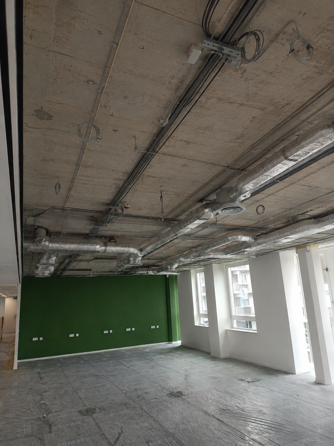 Suspended ceiling before