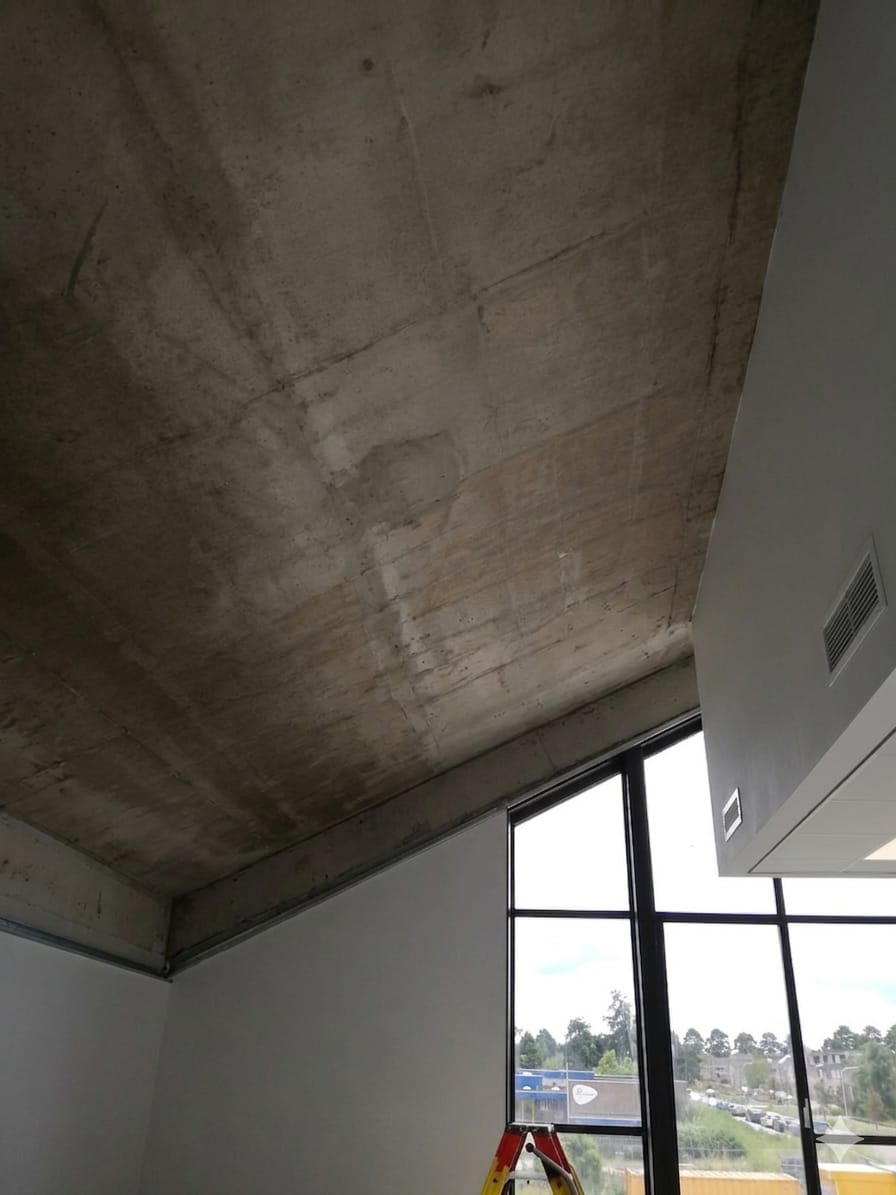 Modern ceiling design before