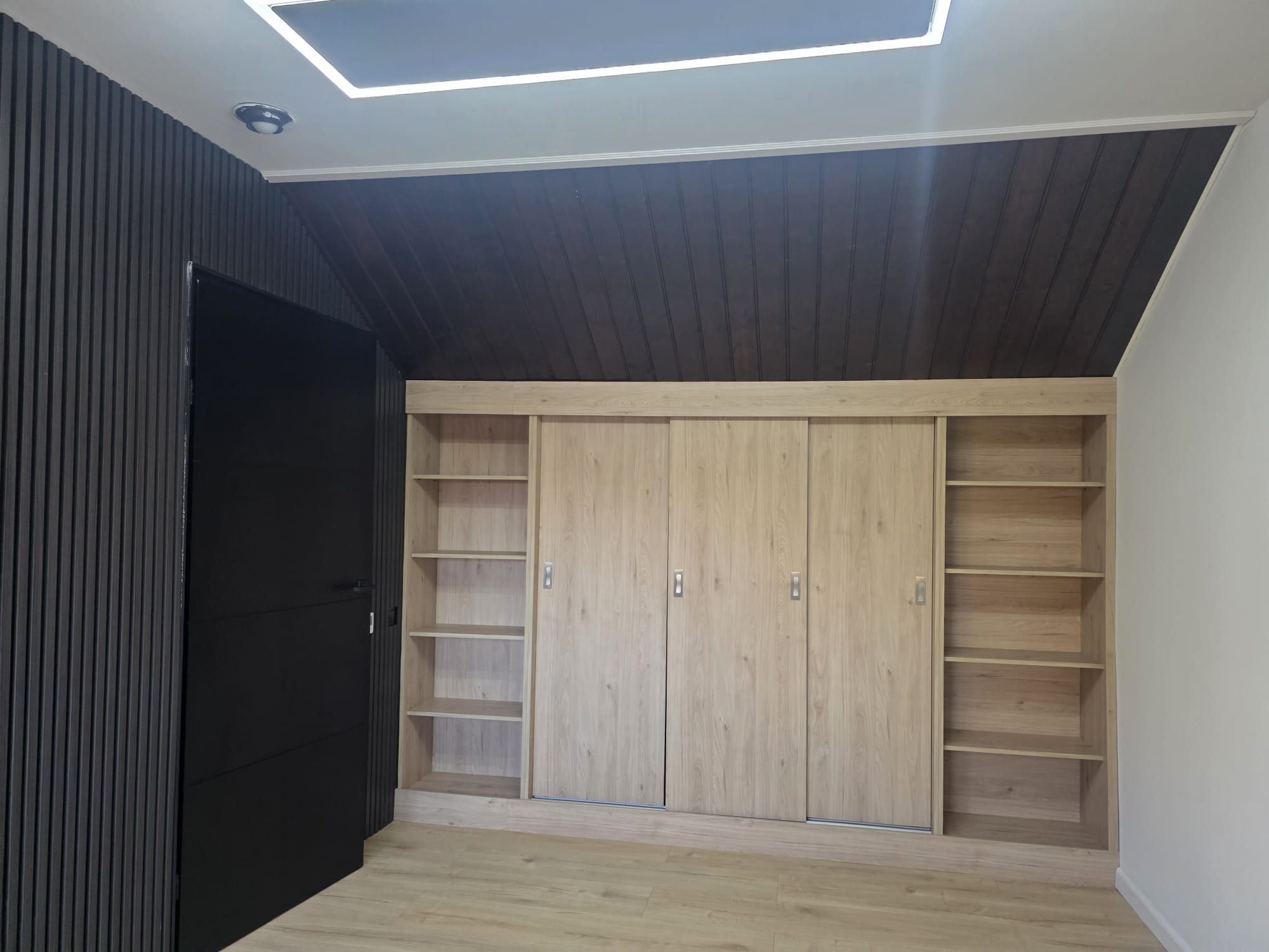 Interior renovation after