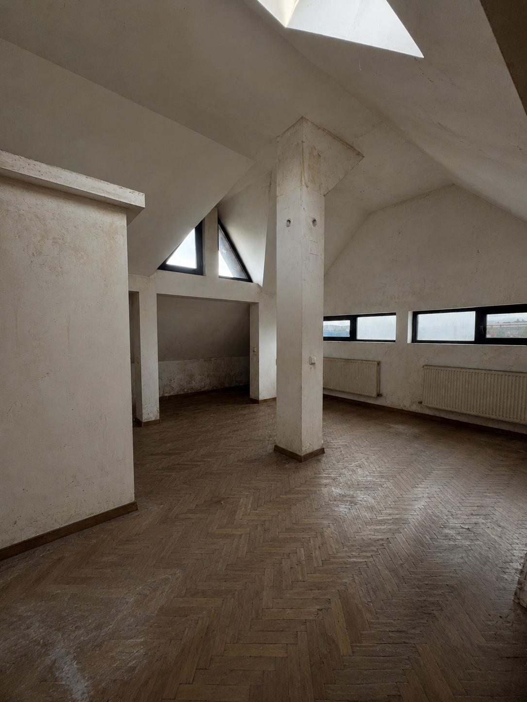 Commercial renovation before